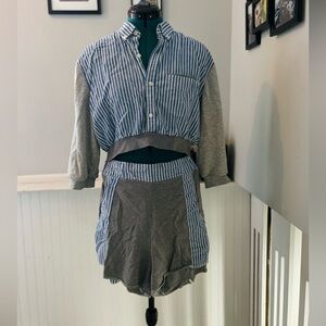 Custom upcycled lounge set